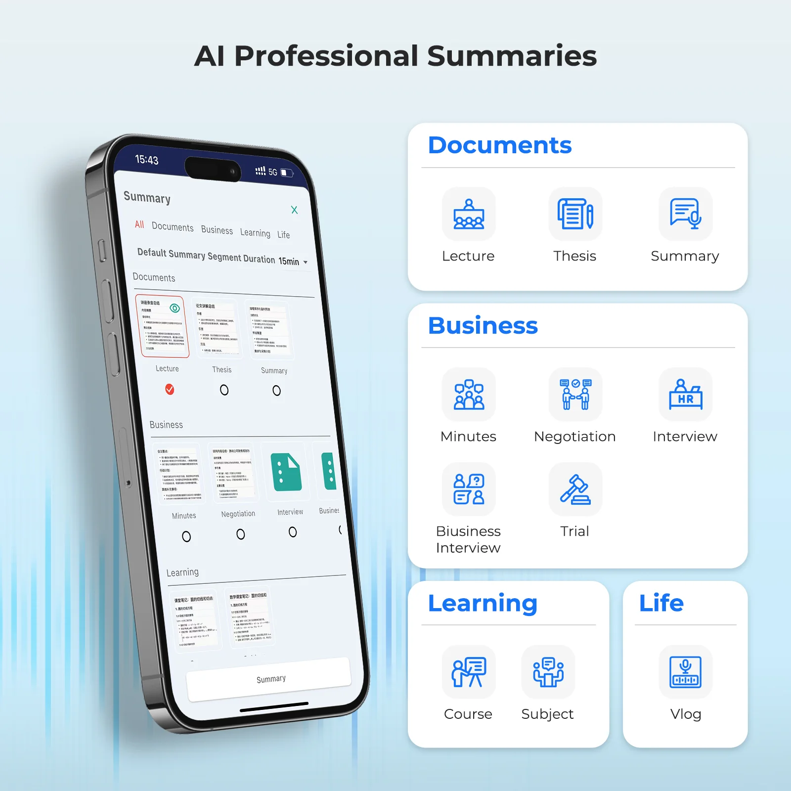 4G AI Voice Recorder with App Control, GPT-4.1 Transcription,  88 Languages - Image 5