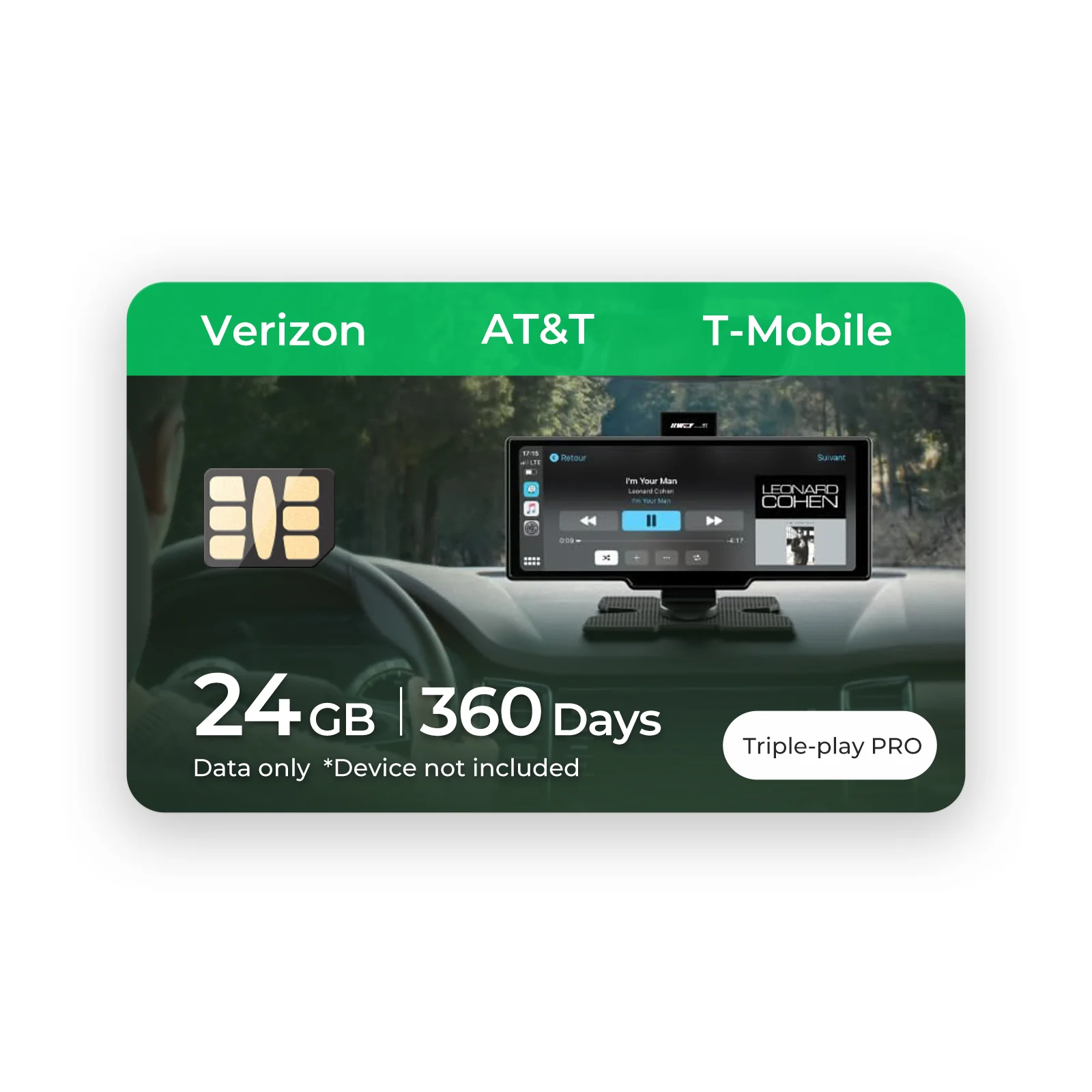Triple Play Pro – Industrial 5G/LTE Nano SIM & eSIM Card, Multi-Carrier USA (AT&T, T-Mobile, Verizon), Rugged for Extreme Temperatures, Ideal for IoT, M2M, Routers & Drones - Image 8