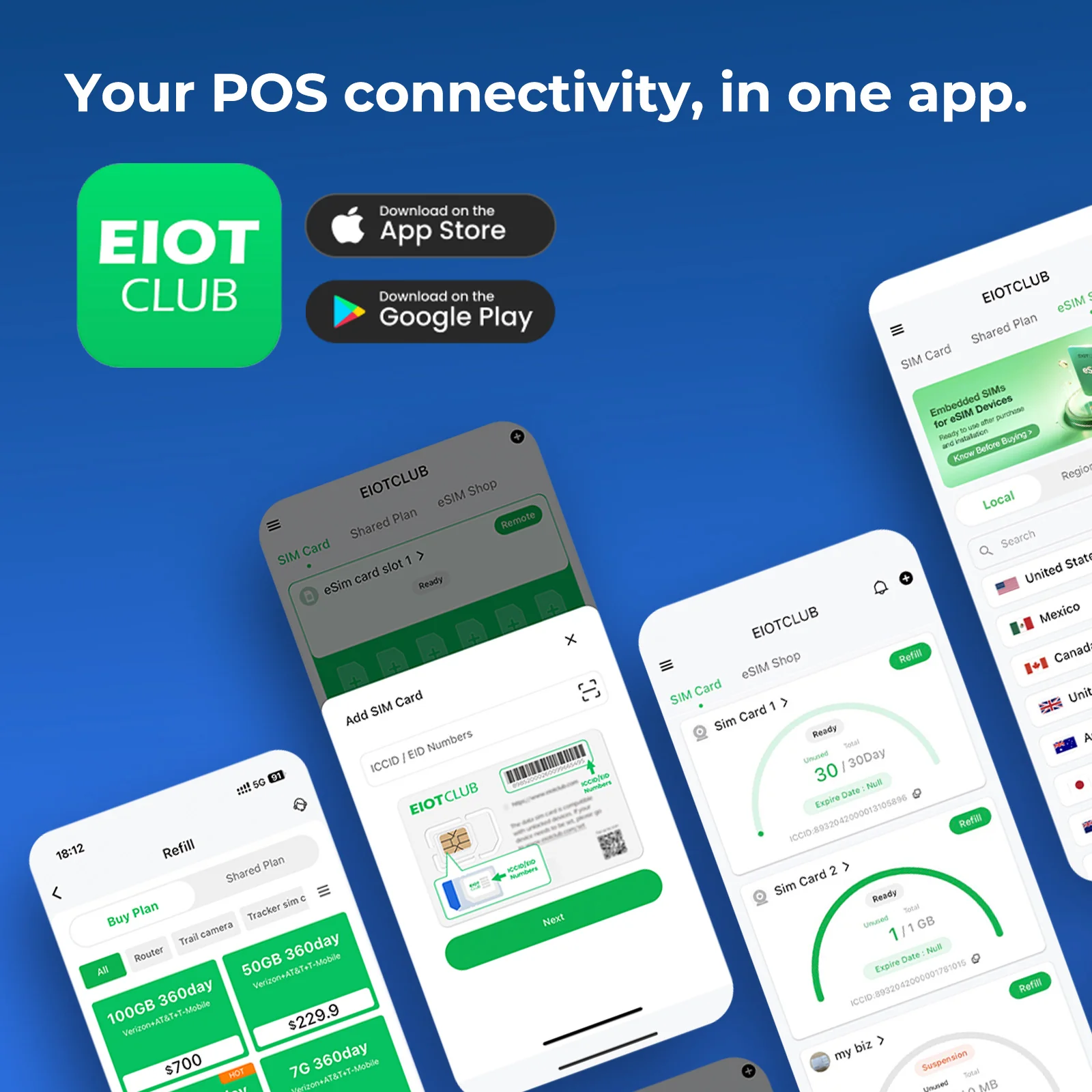 EIOTCLUB Professional POS SIM Card: Triple-Network Connectivity for Reliable Payments - Image 6